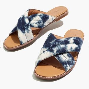 MOVING SALE | Women’s Madewell The Skyler Slide Sandal in Tie-Dye, Size 9.5